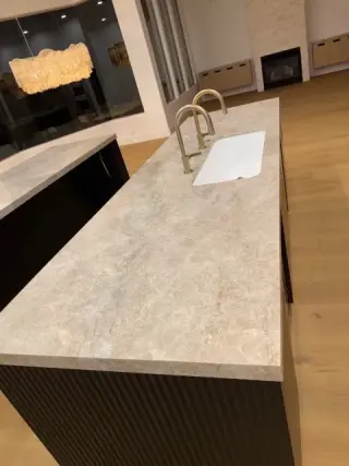 Kitchen after move-out cleaning
